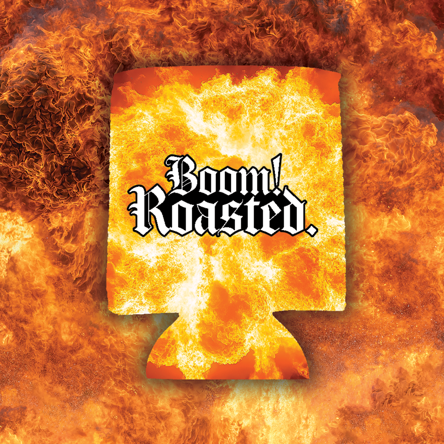 Boom Roasted Koozie
